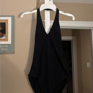 Elegant Black Women's Bodysuit